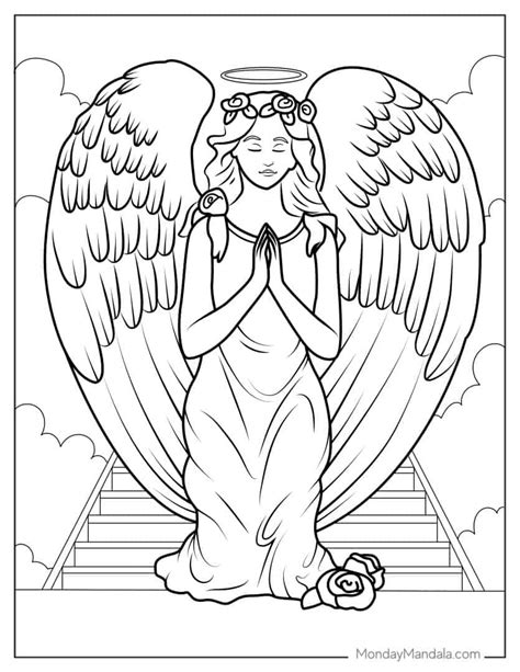 angel coloring images|printable angel pictures to color.